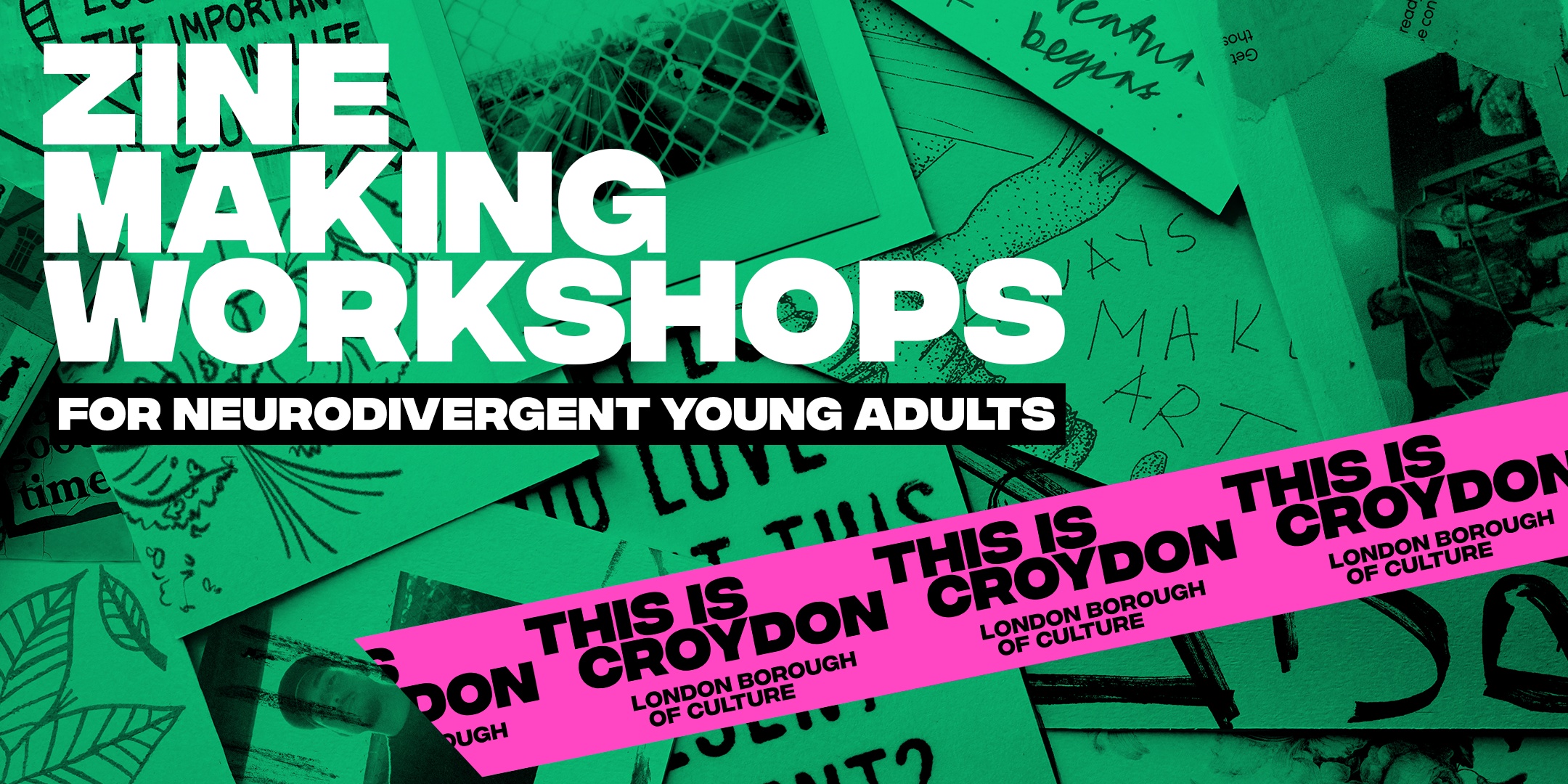 Through March: Neurodivergent and Queer-led Zine Making Workshops